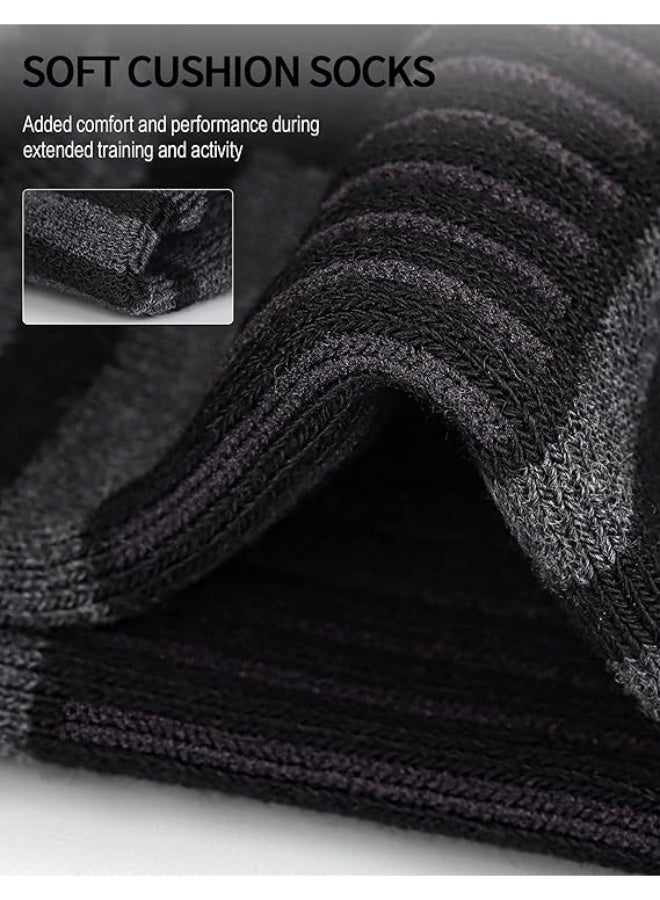 Ankle Athletic Running Socks Cushioned Sports Low Cut Tab Socks for Men & Women - Image 3